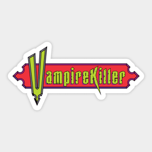 Vampire Killer Sticker